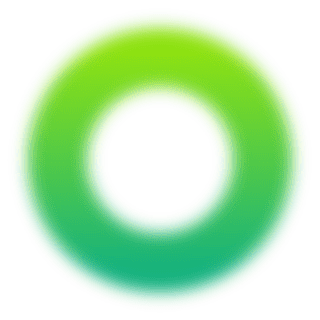 תמונה של עיגול זז על גבי המסך בצבע ירוק